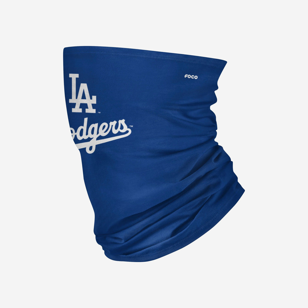 Los Angeles Dodgers Team Logo Stitched Gaiter Scarf FOCO - FOCO.com