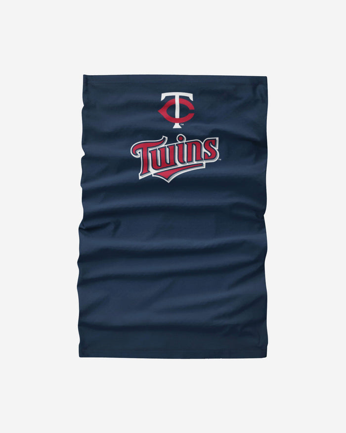 Minnesota Twins Team Logo Stitched Gaiter Scarf FOCO - FOCO.com