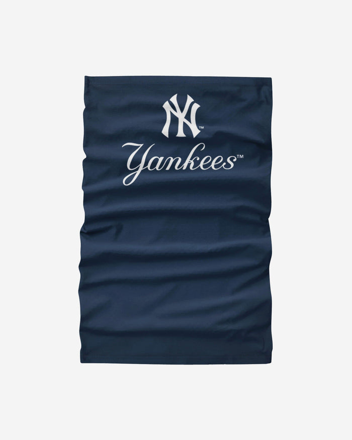 New York Yankees Team Logo Stitched Gaiter Scarf FOCO - FOCO.com