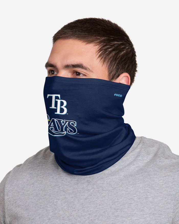 Tampa Bay Rays Team Logo Stitched Gaiter Scarf FOCO - FOCO.com