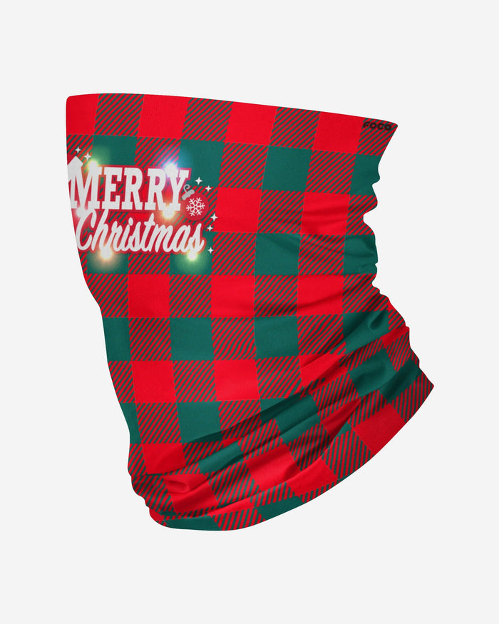 Merry Christmas Light Up Gaiter Scarf FOCO - FOCO.com