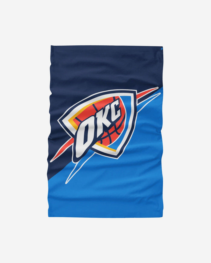 Oklahoma City Thunder Big Logo Gaiter Scarf FOCO - FOCO.com