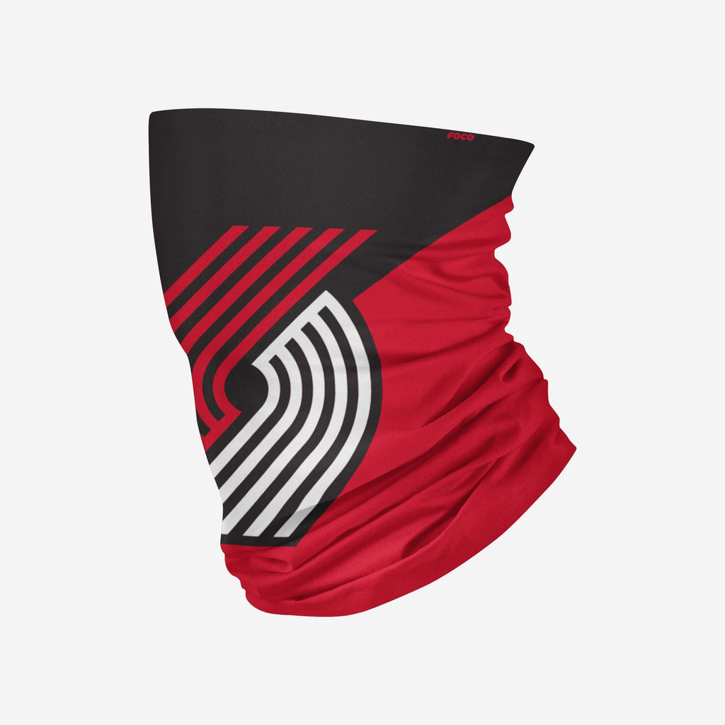 Portland Trail Blazers Big Logo Gaiter Scarf FOCO Adult - FOCO.com