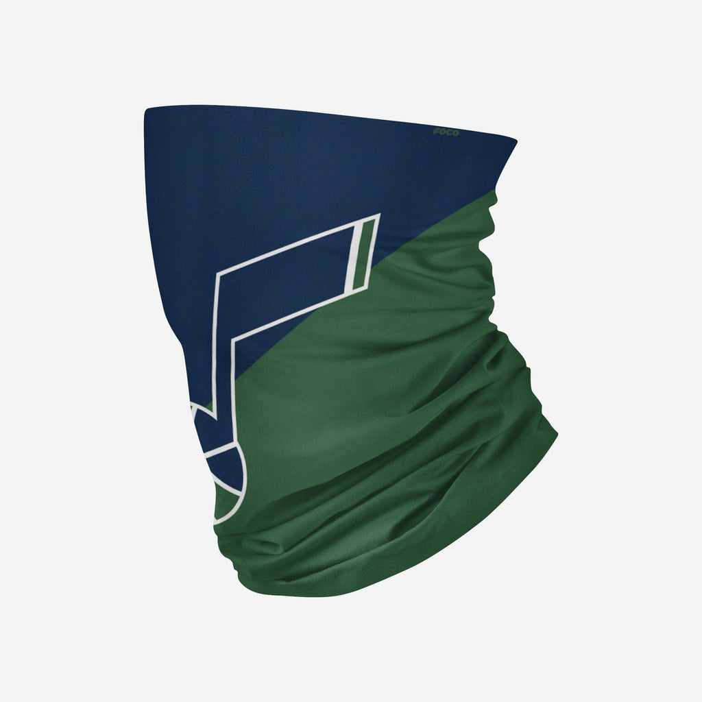 Utah Jazz Big Logo Gaiter Scarf FOCO Adult - FOCO.com