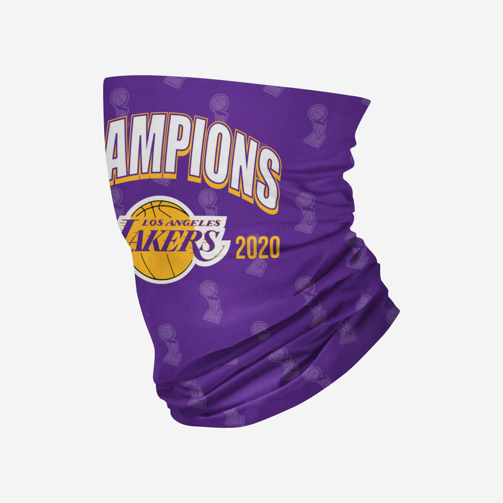 Los Angeles Lakers 2020 NBA Champions Gaiter Scarf FOCO - FOCO.com