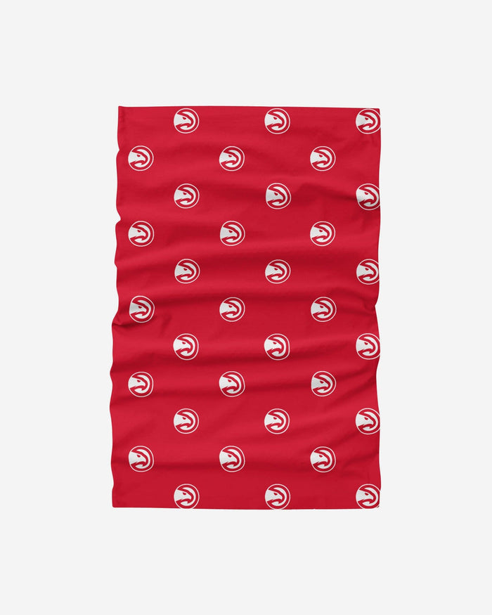 Atlanta Hawks Mini Print Logo Gaiter Scarf FOCO - FOCO.com