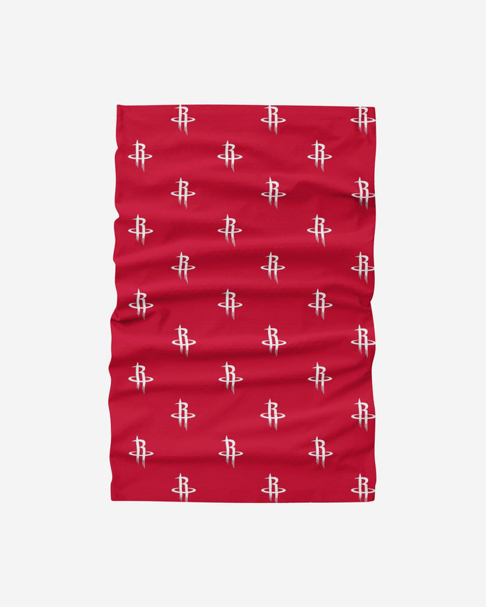 Houston Rockets Mini Print Logo Gaiter Scarf FOCO - FOCO.com