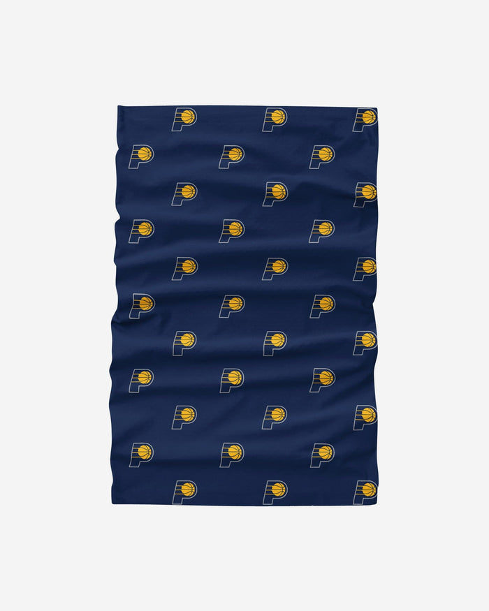 Indiana Pacers Mini Print Logo Gaiter Scarf FOCO - FOCO.com