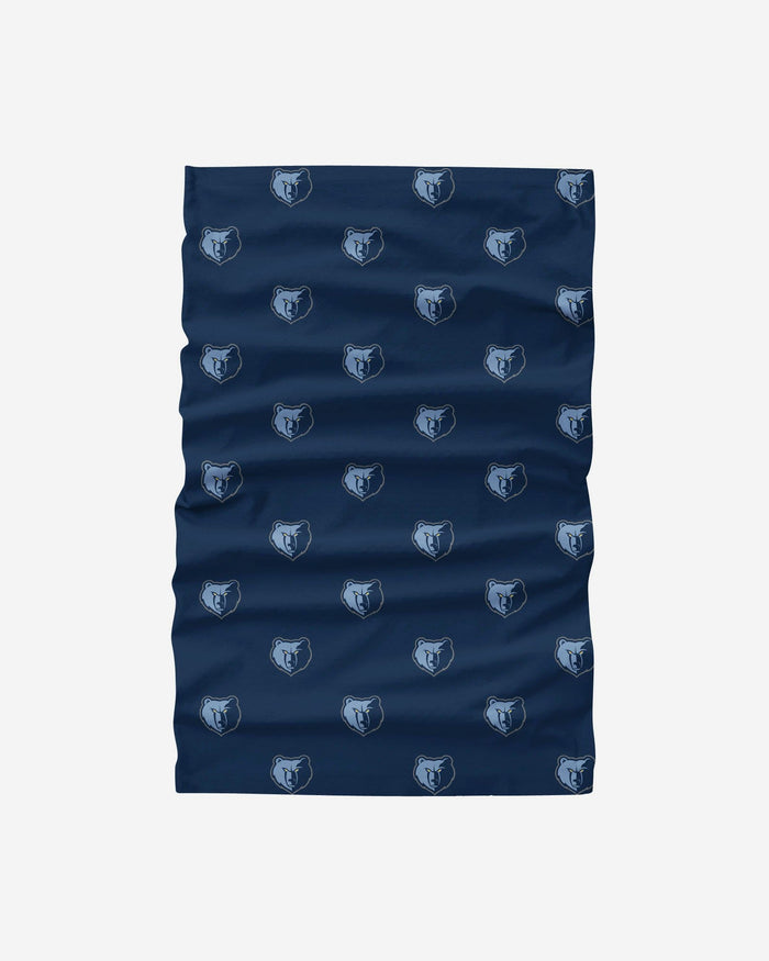 Memphis Grizzlies Mini Print Logo Gaiter Scarf FOCO - FOCO.com