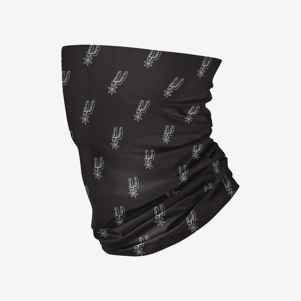 San Antonio Spurs Mini Print Logo Gaiter Scarf FOCO - FOCO.com