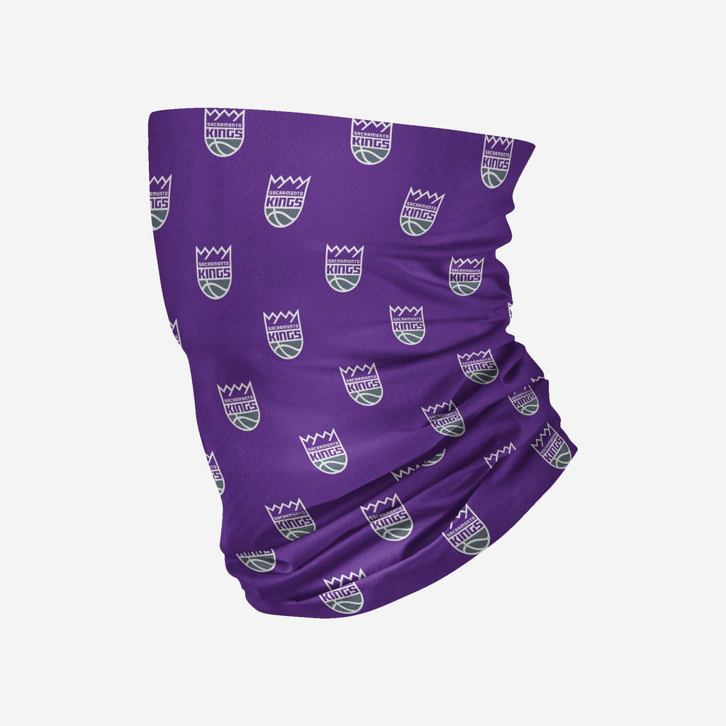 Sacramento Kings Mini Print Logo Gaiter Scarf FOCO - FOCO.com