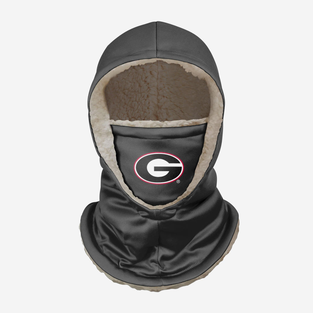 Georgia Bulldogs Black Hooded Gaiter FOCO - FOCO.com