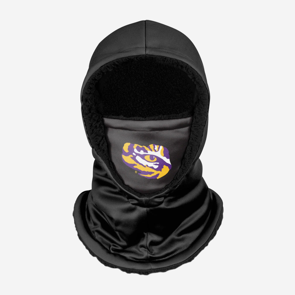 LSU Tigers Black Hooded Gaiter FOCO - FOCO.com