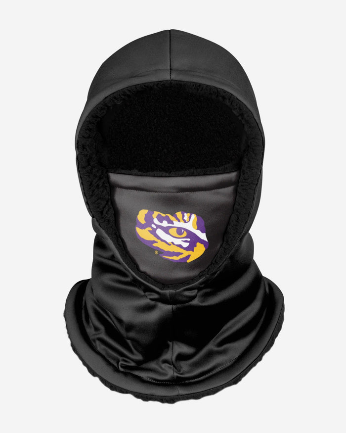 LSU Tigers Black Hooded Gaiter FOCO - FOCO.com