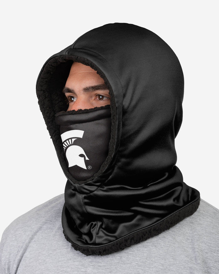 Michigan State Spartans Black Hooded Gaiter FOCO - FOCO.com