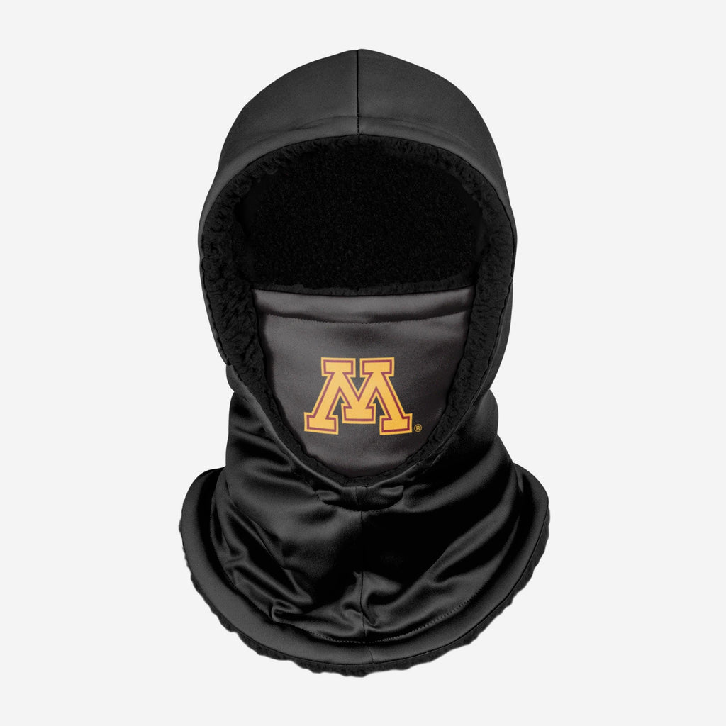 Minnesota Golden Gophers Black Hooded Gaiter FOCO - FOCO.com