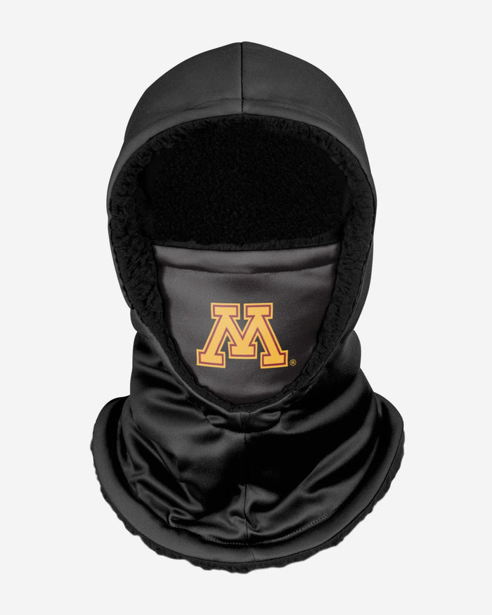 Minnesota Golden Gophers Black Hooded Gaiter FOCO - FOCO.com