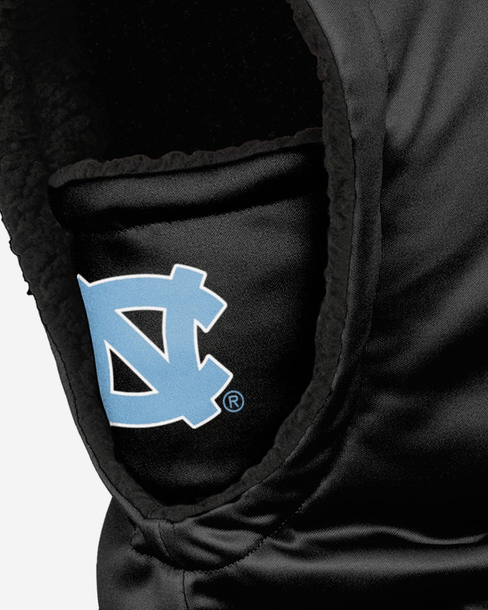 North Carolina Tar Heels Black Hooded Gaiter FOCO - FOCO.com