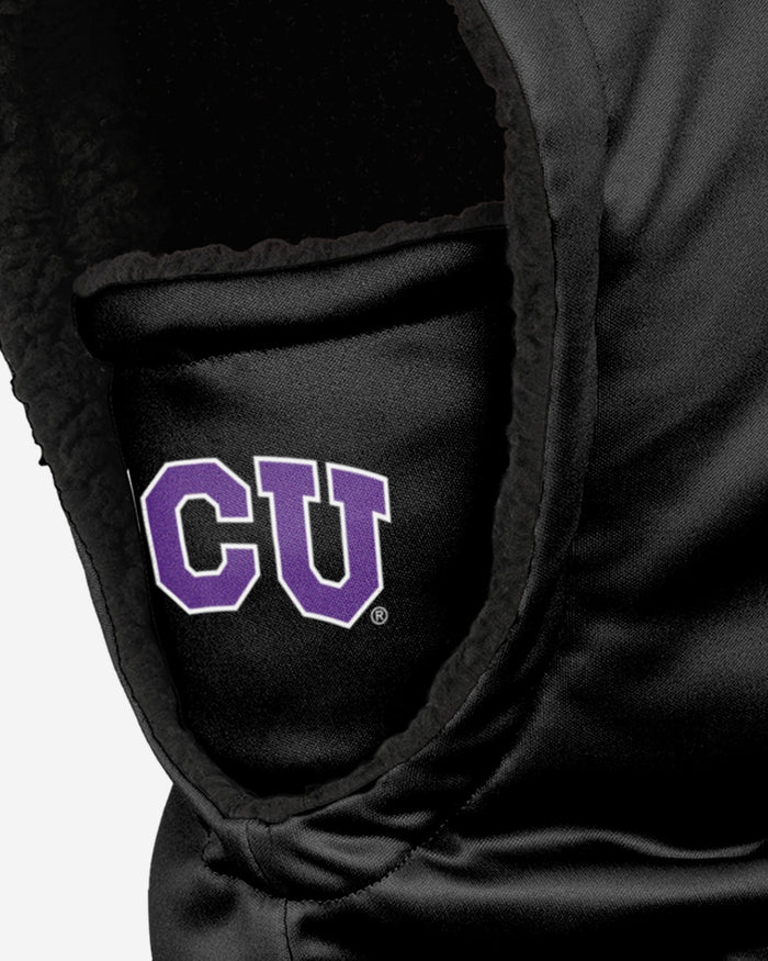 TCU Horned Frogs Black Hooded Gaiter FOCO - FOCO.com