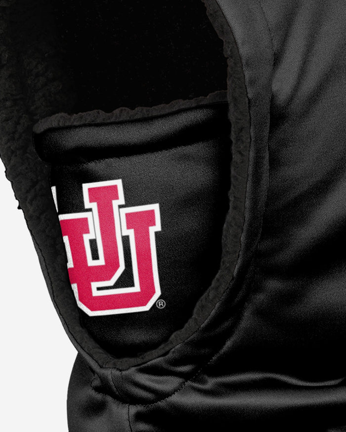 Utah Utes Black Hooded Gaiter FOCO - FOCO.com