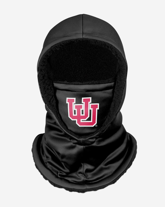 Utah Utes Black Hooded Gaiter FOCO - FOCO.com