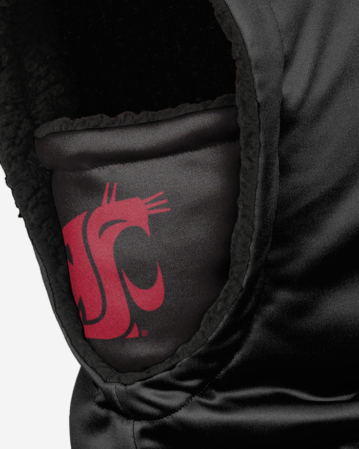 Washington State Cougars Black Hooded Gaiter FOCO - FOCO.com