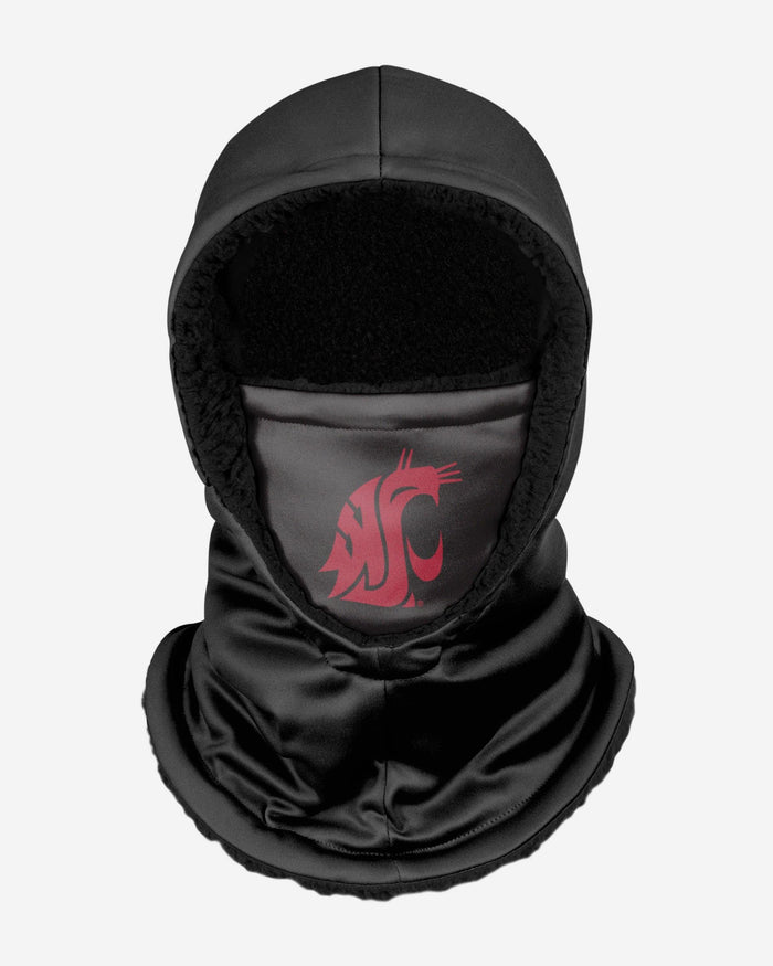 Washington State Cougars Black Hooded Gaiter FOCO - FOCO.com