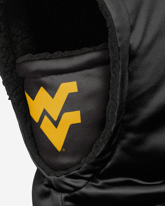 West Virginia Mountaineers Black Hooded Gaiter FOCO - FOCO.com