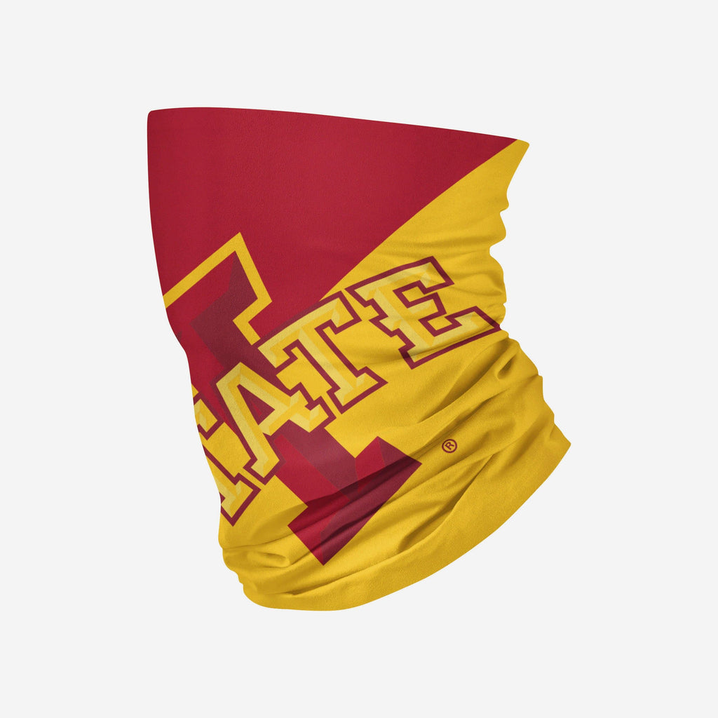 Iowa State Cyclones Big Logo Gaiter Scarf FOCO - FOCO.com