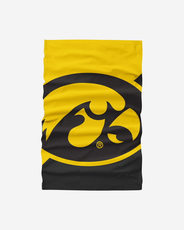 Iowa Hawkeyes Big Logo Gaiter Scarf FOCO - FOCO.com