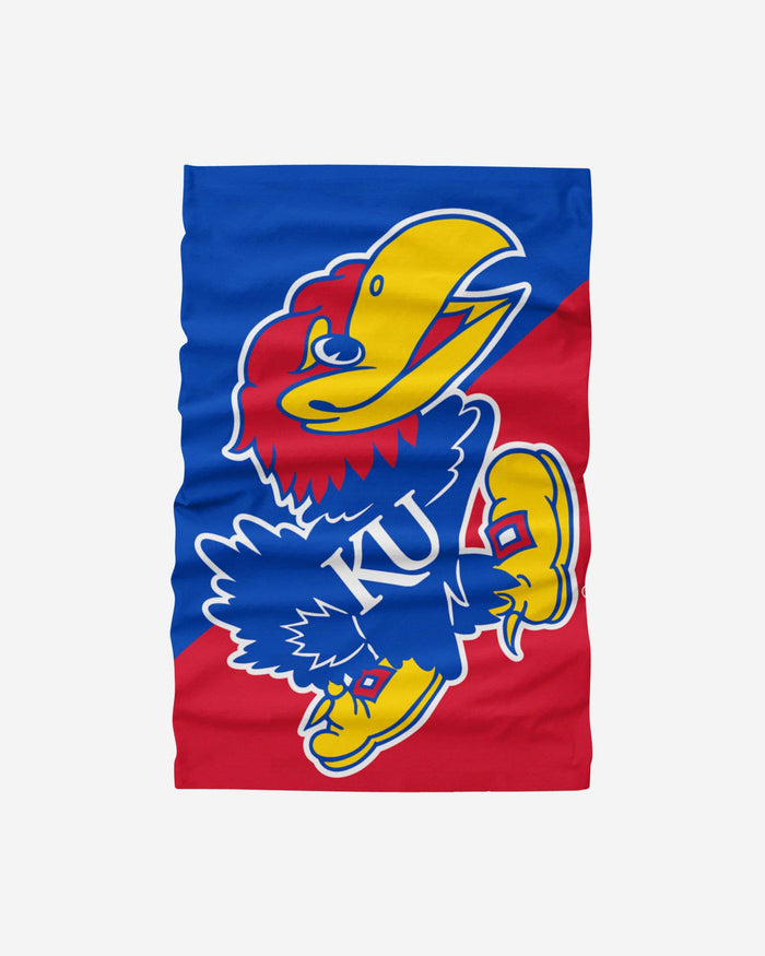 Kansas Jayhawks Big Logo Gaiter Scarf FOCO - FOCO.com