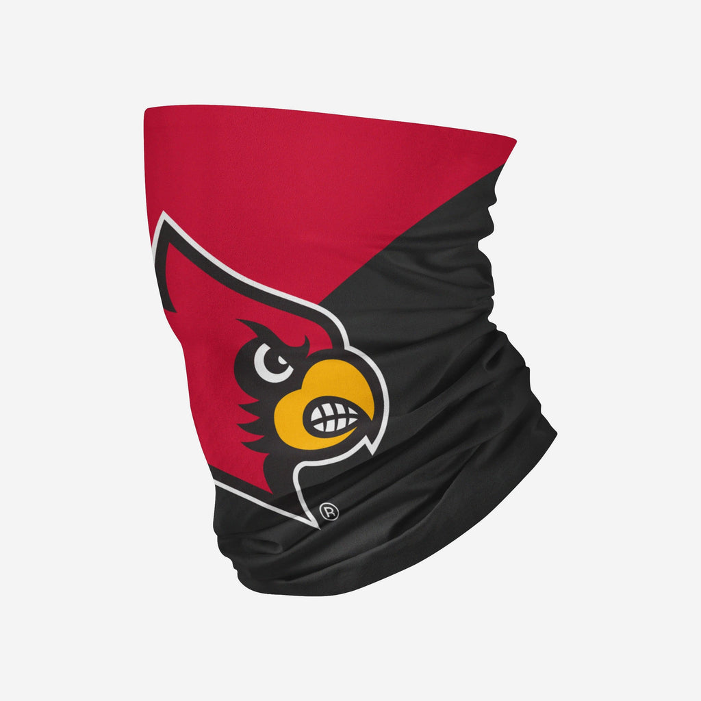 Louisville Cardinals Big Logo Gaiter Scarf FOCO - FOCO.com