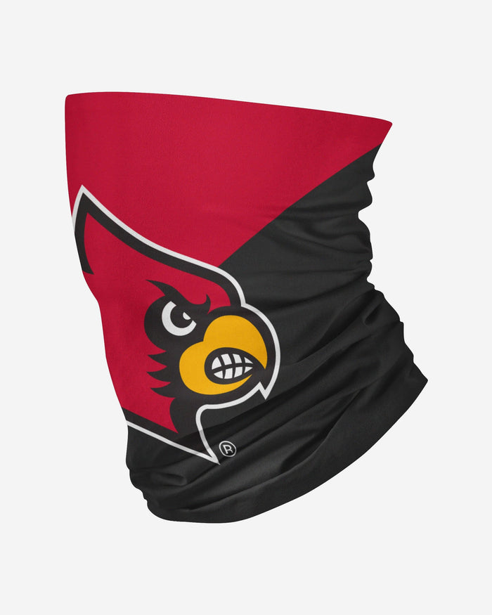 Louisville Cardinals Big Logo Gaiter Scarf FOCO - FOCO.com