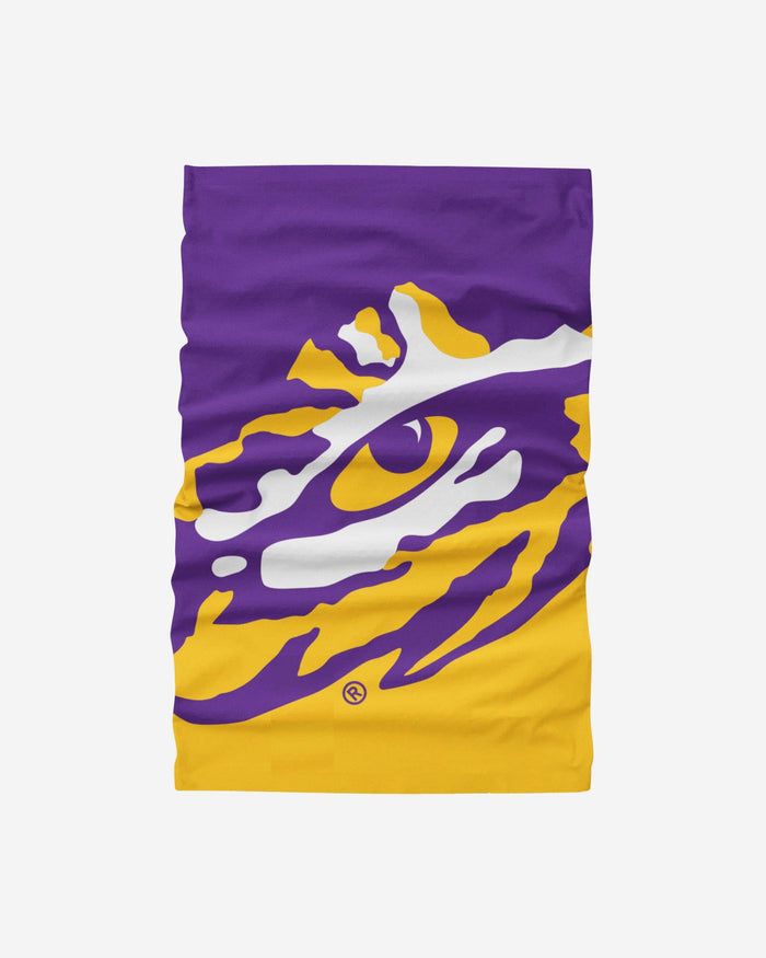 LSU Tigers Big Logo Gaiter Scarf FOCO - FOCO.com