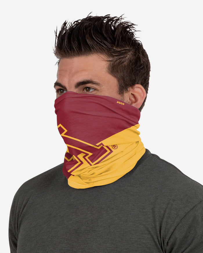 Minnesota Golden Gophers Big Logo Gaiter Scarf FOCO - FOCO.com