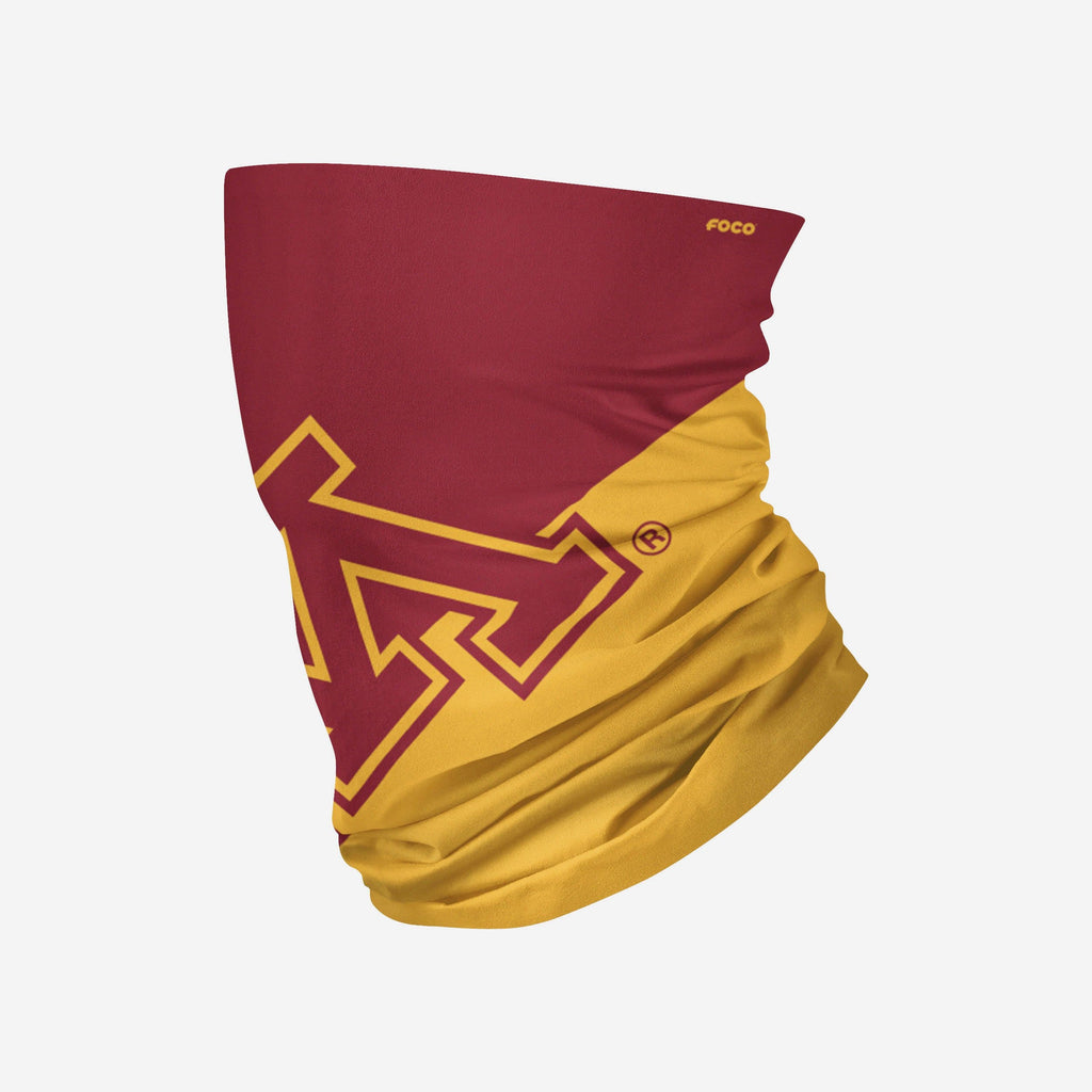 Minnesota Golden Gophers Big Logo Gaiter Scarf FOCO - FOCO.com