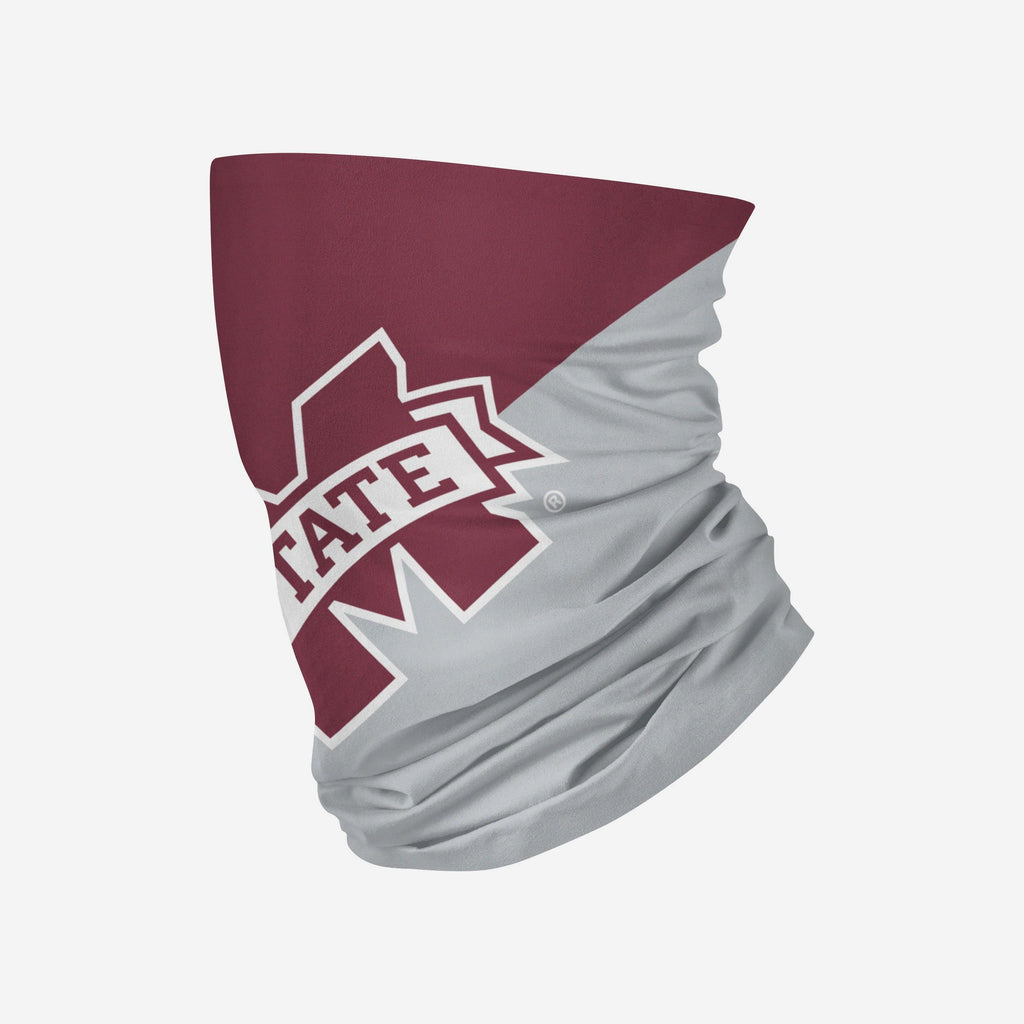 Mississippi State Bulldogs Big Logo Gaiter Scarf FOCO - FOCO.com