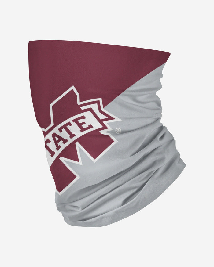 Mississippi State Bulldogs Big Logo Gaiter Scarf FOCO - FOCO.com