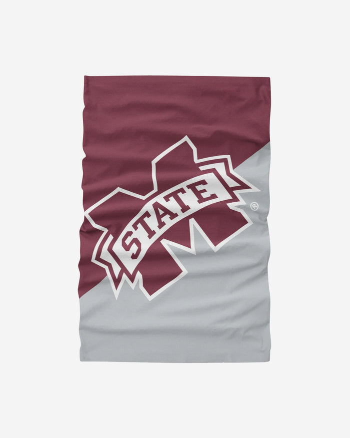 Mississippi State Bulldogs Big Logo Gaiter Scarf FOCO - FOCO.com