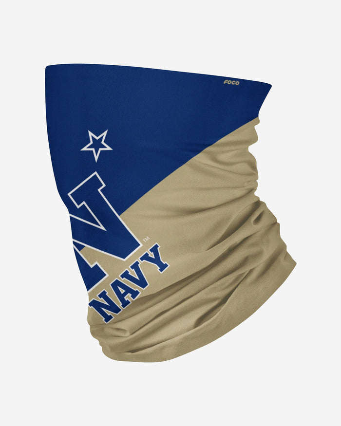 Navy Midshipmen Big Logo Gaiter Scarf FOCO - FOCO.com