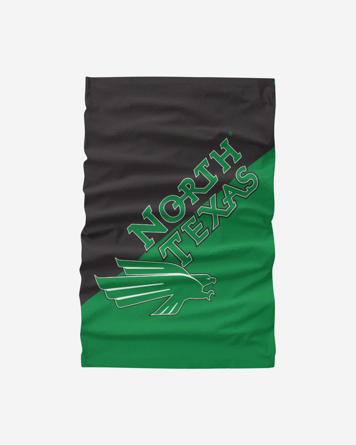 North Texas Mean Green Big Logo Gaiter Scarf FOCO - FOCO.com