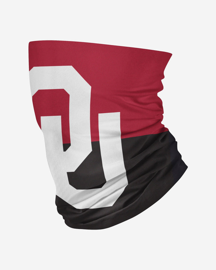 Oklahoma Sooners Big Logo Gaiter Scarf FOCO - FOCO.com