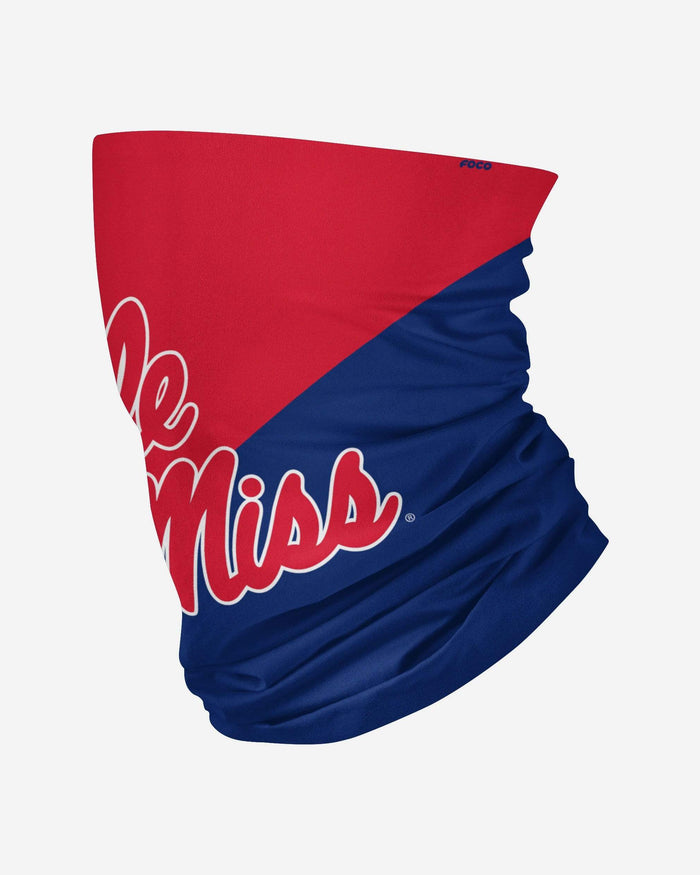 Ole Miss Rebels Big Logo Gaiter Scarf FOCO - FOCO.com