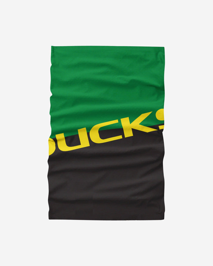 Oregon Ducks Big Logo Gaiter Scarf FOCO - FOCO.com