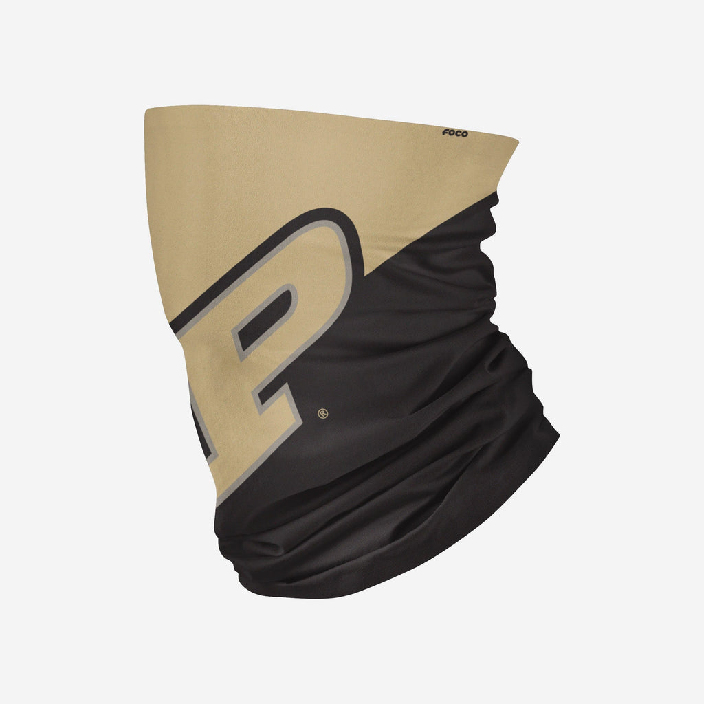 Purdue Boilermakers Big Logo Gaiter Scarf FOCO - FOCO.com