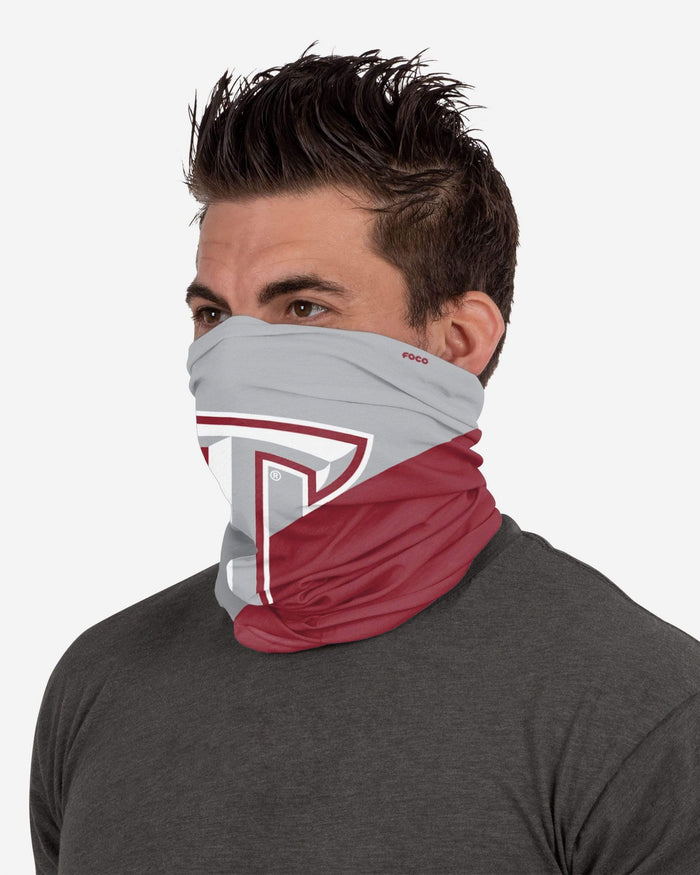 Troy Trojans Big Logo Gaiter Scarf FOCO - FOCO.com