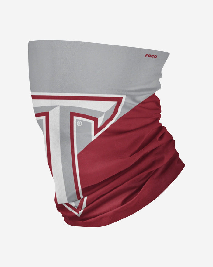 Troy Trojans Big Logo Gaiter Scarf FOCO - FOCO.com