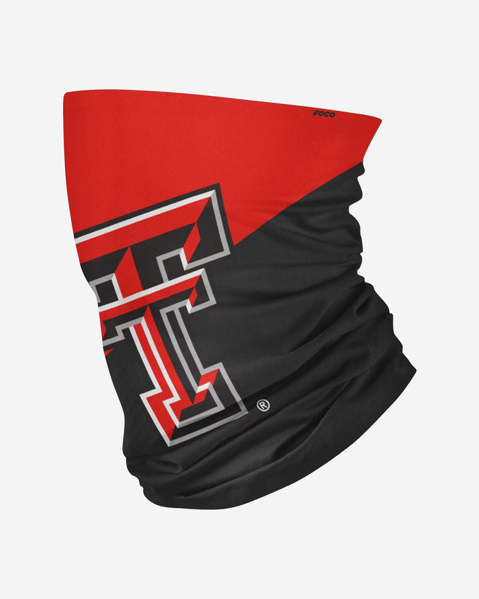 Texas Tech Red Raiders Big Logo Gaiter Scarf FOCO - FOCO.com