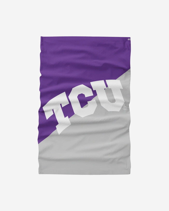 TCU Horned Frogs Big Logo Gaiter Scarf FOCO - FOCO.com