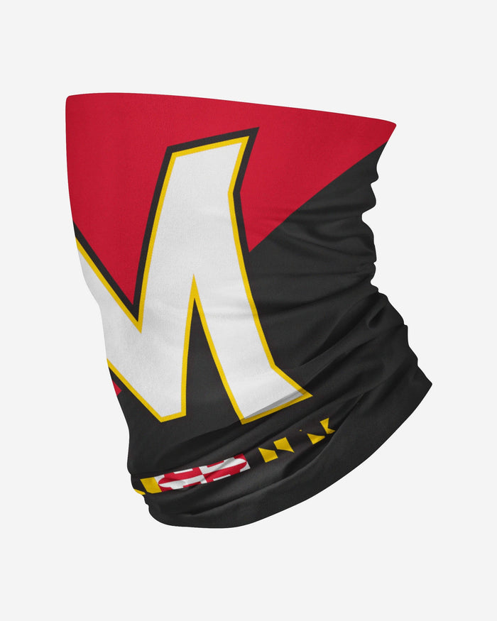 Maryland Terrapins Big Logo Gaiter Scarf FOCO - FOCO.com